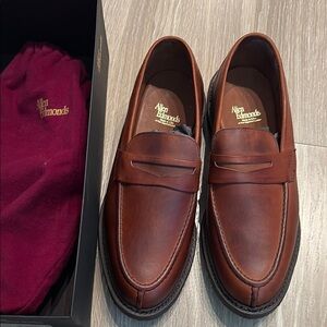 Allen Edmonds Brown Leather Loafers